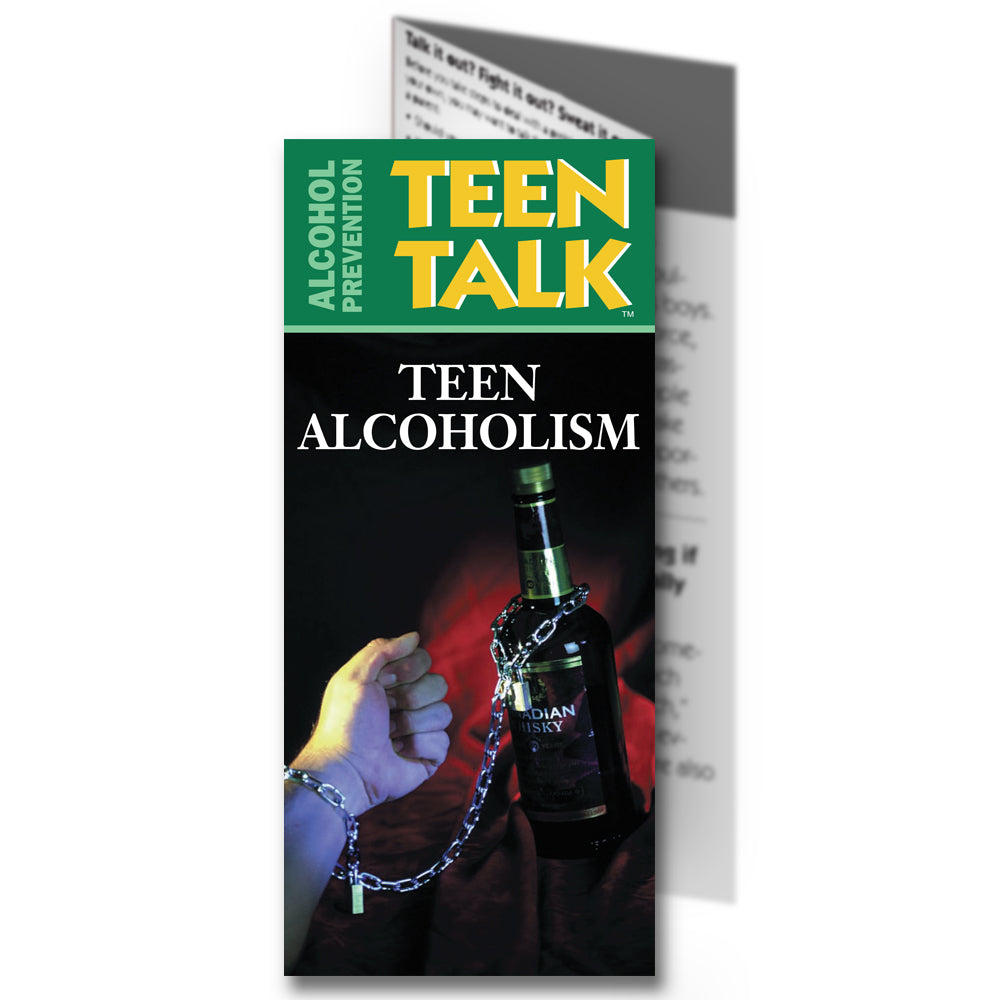 TeenTalk: (25 pack) Teen Alcoholism Pamphlet
