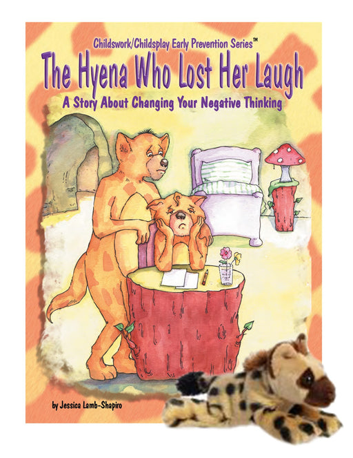 The Hyena Who Lost Her Laugh Book & Plush