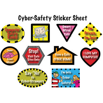 Cyber Safety Stickers (25 pack)