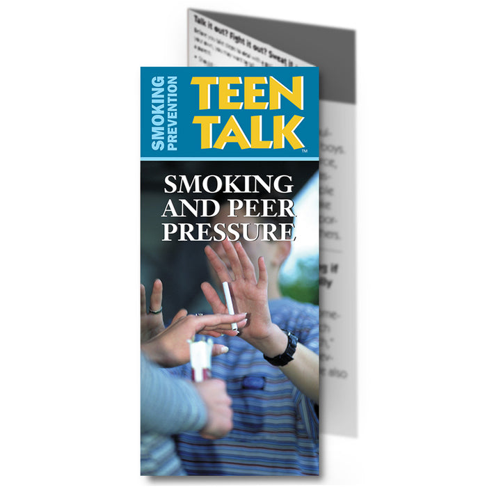 TeenTalk: (25 pack) Smoking & Peer Pressure Pamphlet