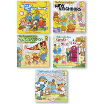 Berenstain Bears Positive Character Book Set In The Community