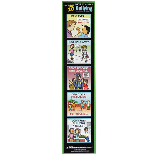 The Top 10 Ways to Handle Bullying Bookmark 100 pack