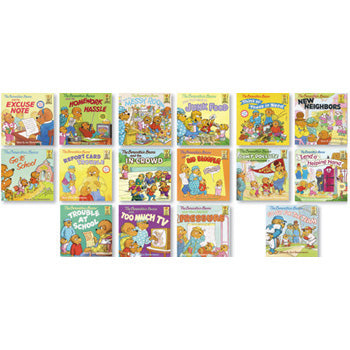 Collection of All 3 Berenstain Bears Positive Character Book Sets