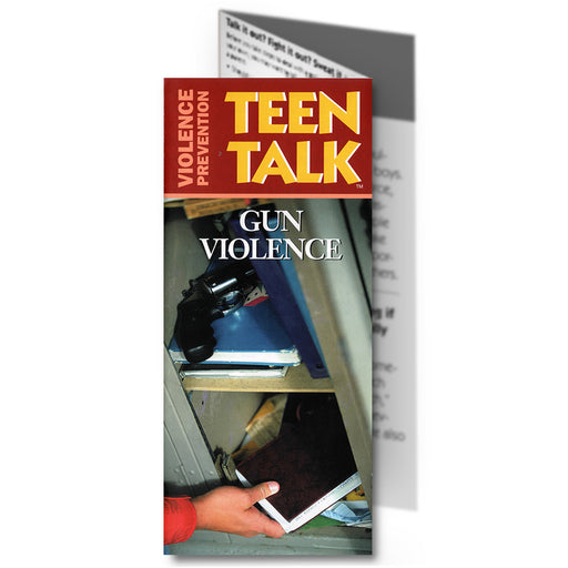 Teen Talk: (25 pack) Gun Violence Pamphlet