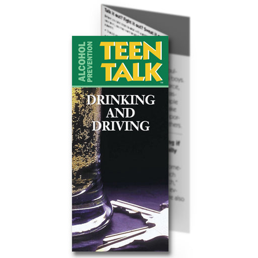 TeenTalk: (25 pack) Drinking and Driving Pamphlet