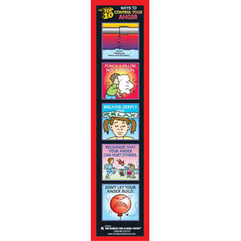 The Top 10 Ways to Control Your Anger Bookmark 100 pack — The Bureau ...