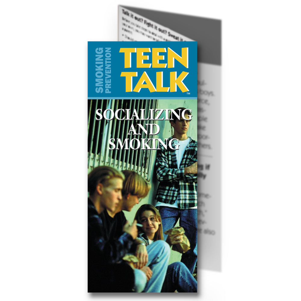 TeenTalk: (25 pack) Socializing and Smoking Pamphlet