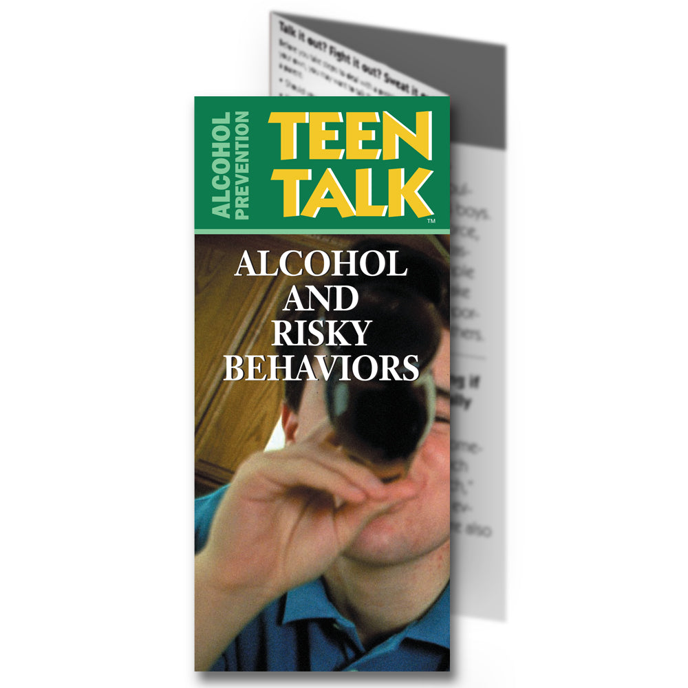 TeenTalk: (25 pack) Alcohol and Risky Behaviors Pamphlet — The Bureau ...