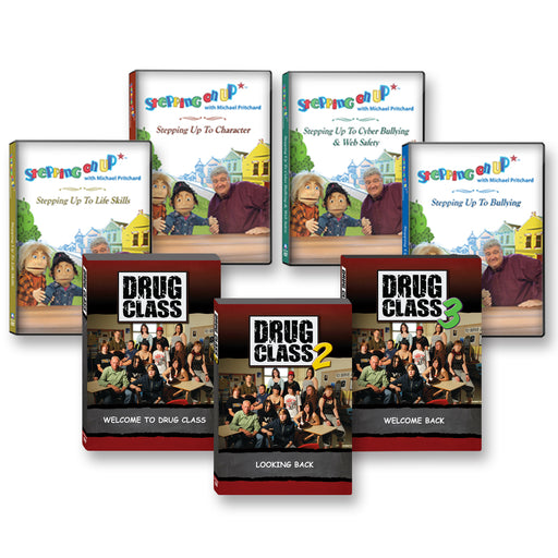 Complete 43 DVD Library Set: Drug Class & Stepping On Up