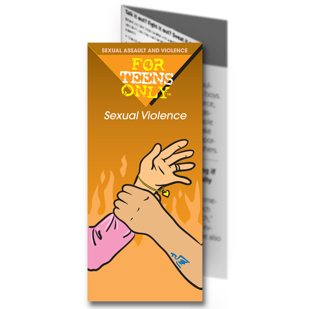 For Teens Only Pamphlet: (25 pack) Sexual Violence 