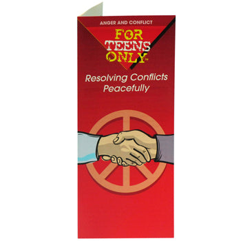 For Teens Only Pamphlet: (25 pack) Resolving Conflicts Peacefully