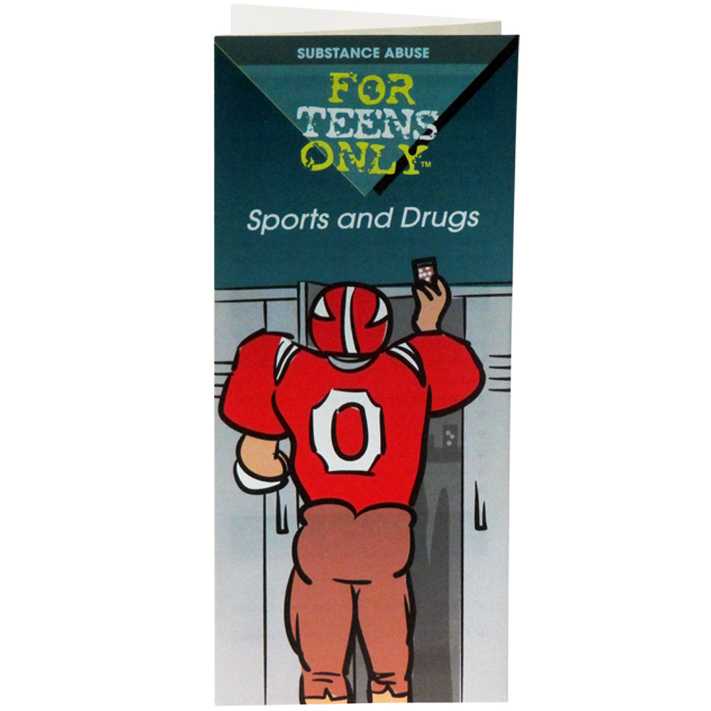 For Teens Only Pamphlet: (25 pack) Sports and Drugs